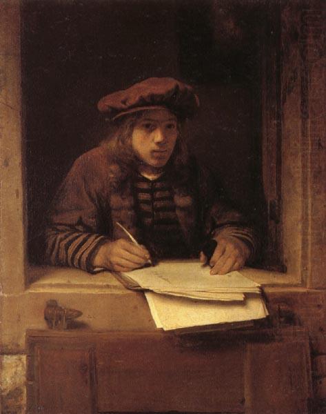 Self-Portrait, Hoogstraten, Samuel Dircksz van